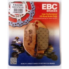 EBC Brakes Double-H Sintered Superbike Brake Pads Rear - FA629R EBC Brakes Double-H Sintered Superbike Brake Pads Rear - FA629R